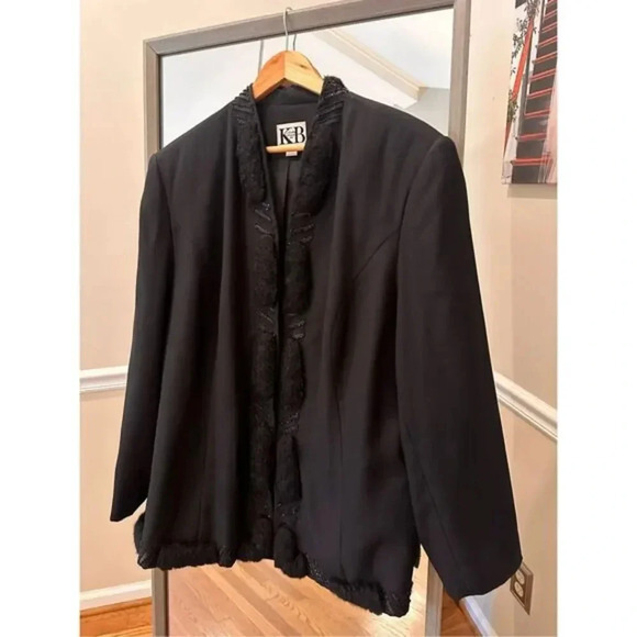 Stella Louise KB Beaded‎ Suit Jacket Size 22W - Picture 1 of 6